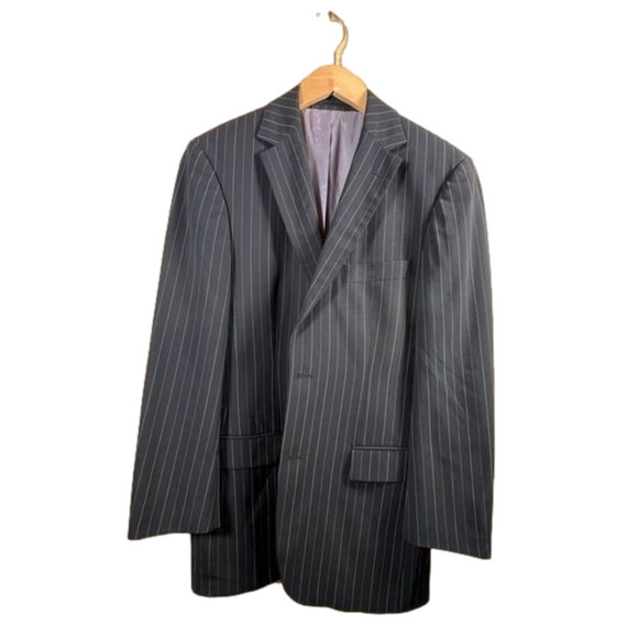 Hugo BOSS PIN STRIPE BLAZER SIZE 48 - Picture 1 of 11